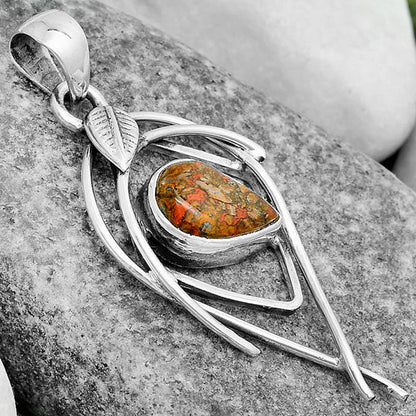 Natural Rare Cady Mountain Agate Pendant P-1504 SDP123748