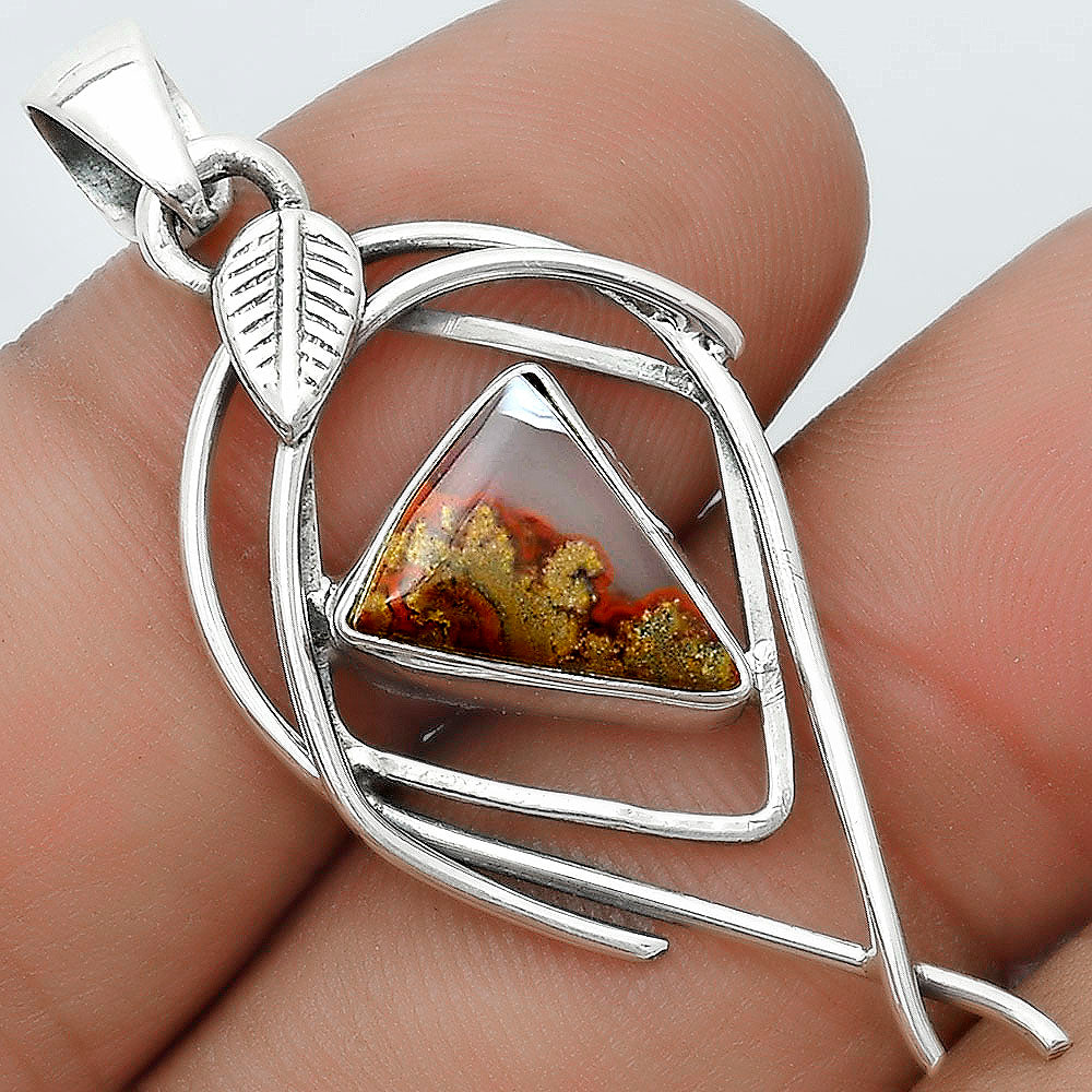 Natural Rare Cady Mountain Agate Pendant P-1504 SDP123753