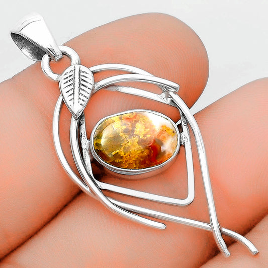 Natural Rare Cady Mountain Agate Pendant P-1504 SDP123755