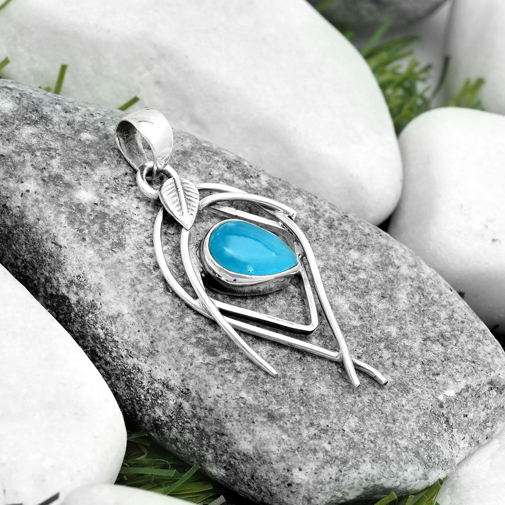 Natural Smithsonite Pendant P-1504 SDP123760