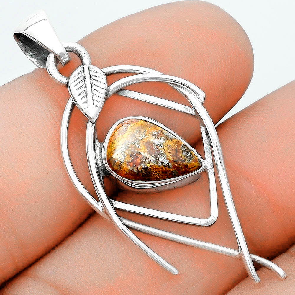 Natural Rare Cady Mountain Agate Pendant P-1504 SDP123762