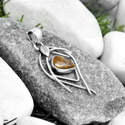 Natural Rare Cady Mountain Agate Pendant P-1504 SDP123762