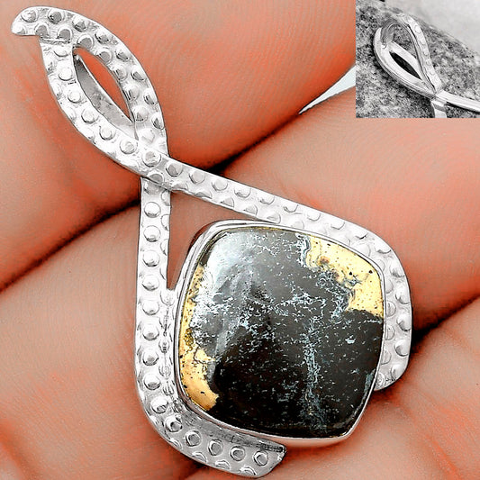 Natural Chocolate Jasper Pendant P-1549 SDP123799