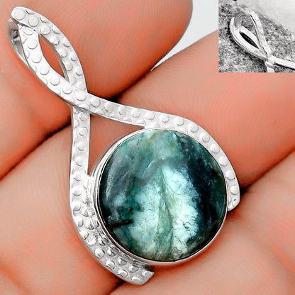 Natural Larsonite Jasper Pendant P-1549 SDP123808