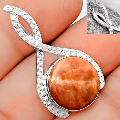 Natural Red Moss Agate Pendant P-1549 SDP123811