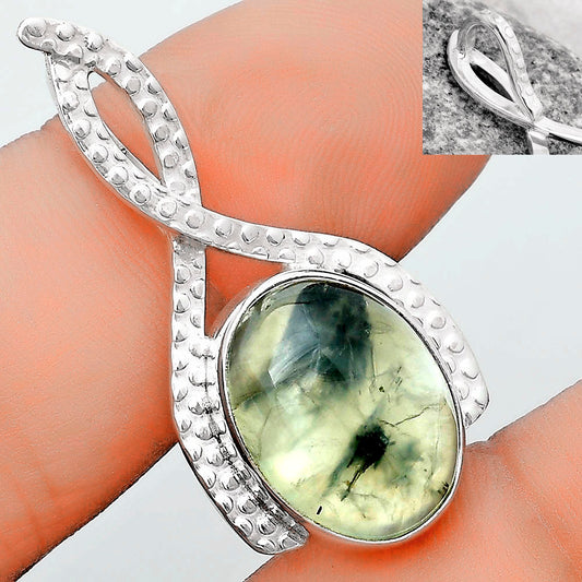 Natural Prehnite Pendant P-1549 SDP123816