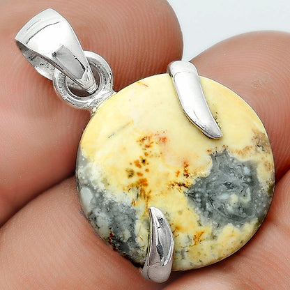 Natural Maligano Jasper - Indonesia Pendant P-1560 SDP123849