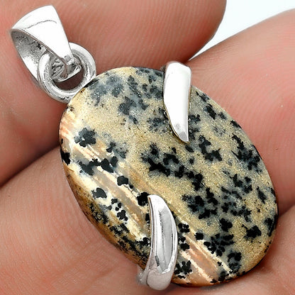 Natural Russian Honey Dendrite Opal Pendant P-1560 SDP123855