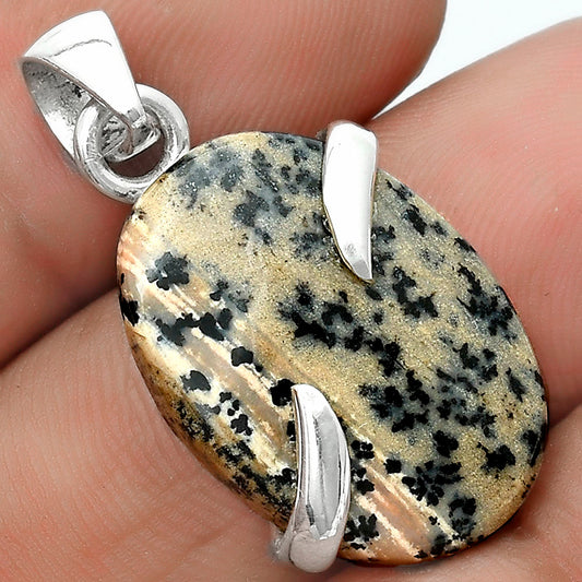 Natural Russian Honey Dendrite Opal Pendant P-1560 SDP123855