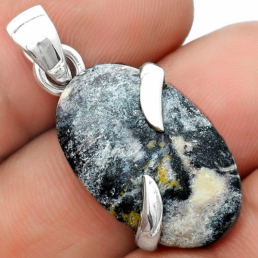 Natural Indian Blanket Jasper Pendant P-1560 SDP123860
