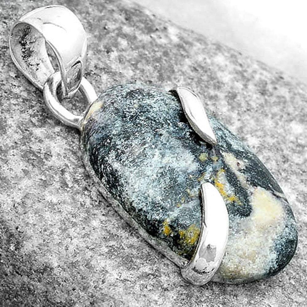 Natural Indian Blanket Jasper Pendant P-1560 SDP123860
