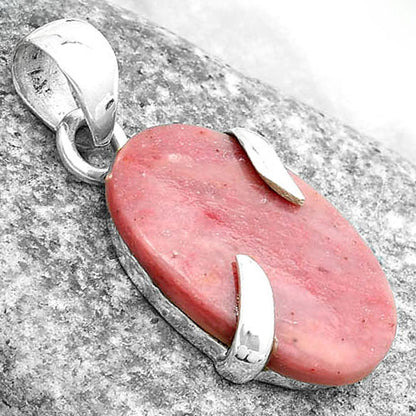 Natural Pink Tulip Quartz Pendant P-1560 SDP123866