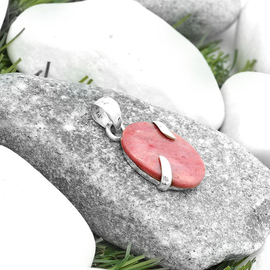 Natural Pink Tulip Quartz Pendant P-1560 SDP123866