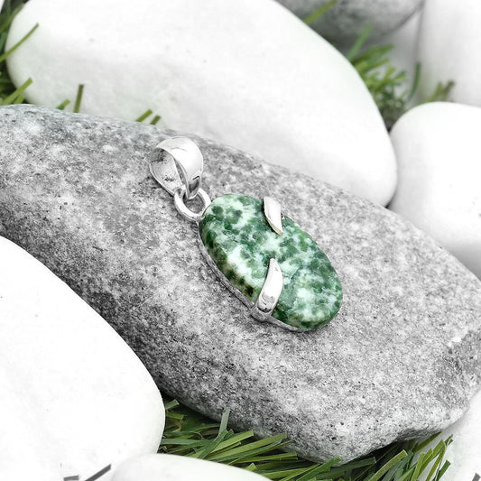 Natural Dioptase Pendant P-1560 SDP123868