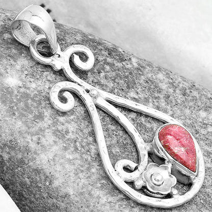 Natural Pink Thulite - Norway Pendant P-1714 SDP123872