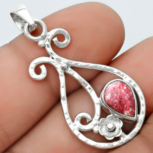 Natural Pink Thulite - Norway Pendant P-1714 SDP123890