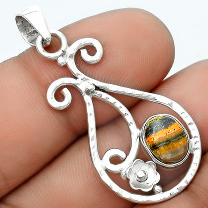 Natural Indonesian Bumble Bee Pendant P-1714 SDP123891