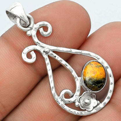 Natural Indonesian Bumble Bee Pendant P-1714 SDP123908