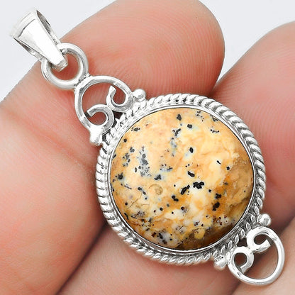 Natural Picture Jasper Pendant P-1696 SDP124033