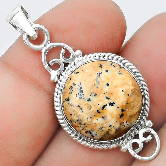 Natural Picture Jasper Pendant P-1696 SDP124033