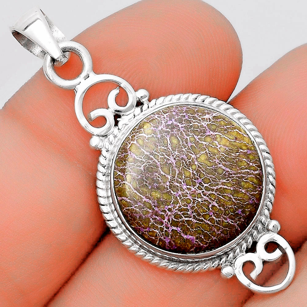 Natural Purpurite - South Africa Pendant P-1696 SDP124036