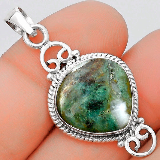 Natural Larsonite Jasper Pendant P-1696 SDP124048