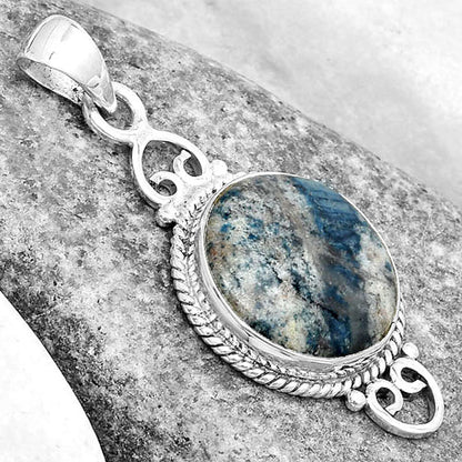 Natural Blue Scheelite - Turkey Pendant P-1696 SDP124061