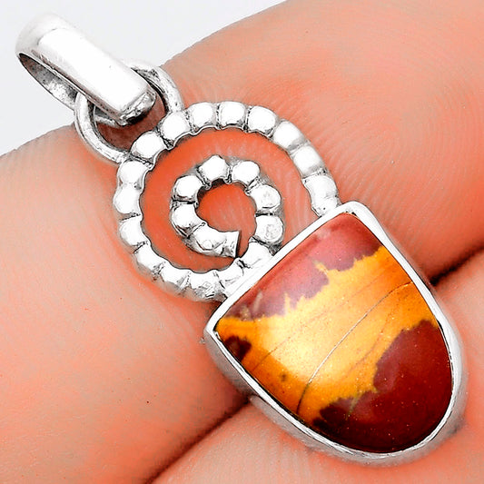 Spiral - Natural Noreena Jasper Pendant P-1650 SDP124082