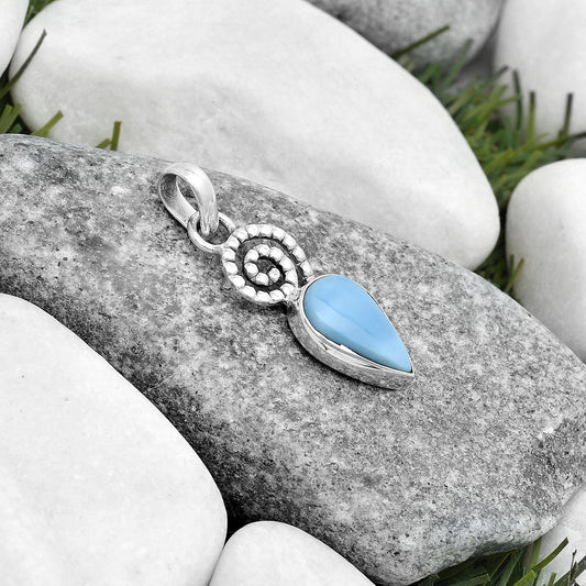 Spiral - Natural Owyhee Opal Pendant P-1650 SDP124118
