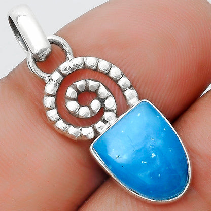 Spiral - Natural Smithsonite Pendant P-1650 SDP124121
