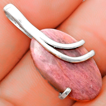 Natural Pink Tulip Quartz Pendant P-1165 SDP124299
