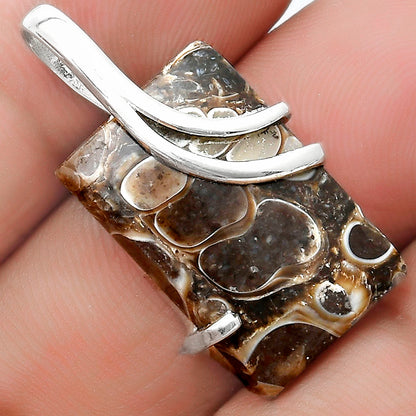 Natural Turtella Jasper - USA Pendant P-1165 SDP124327