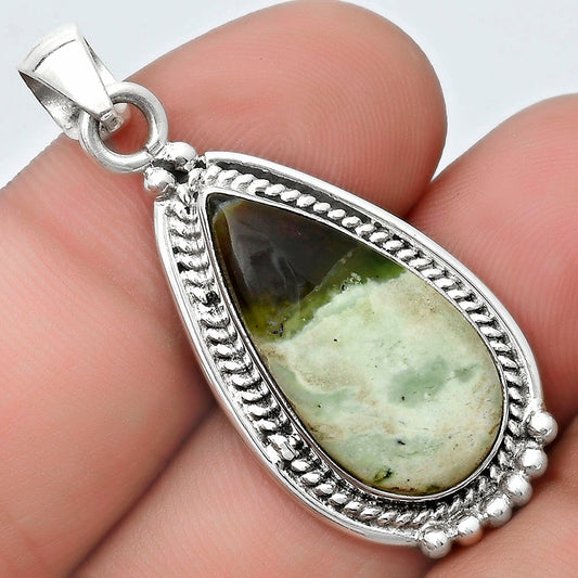 Natural Chrome Chalcedony Pendant P-1511 SDP124342