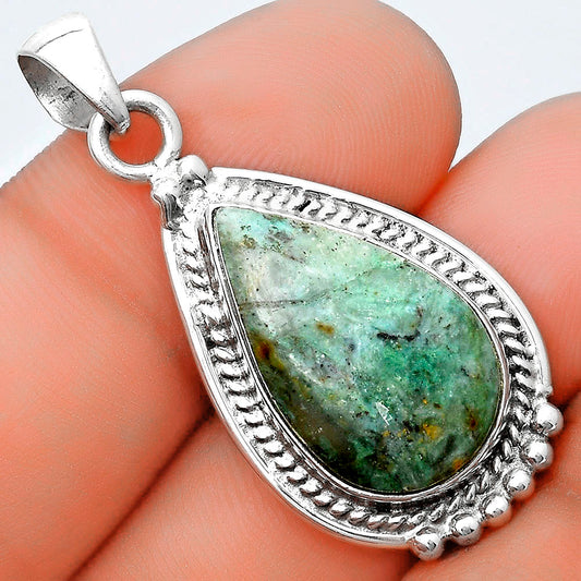 Natural Larsonite Jasper Pendant P-1511 SDP124372