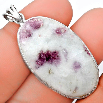 Natural Pink Tourmaline in Quartz Pendant P-1001 SDP124410