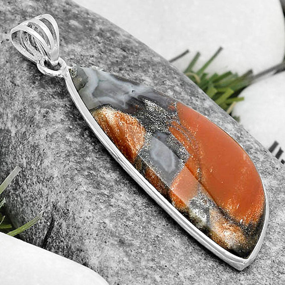 Natural Tabu Jasper Pendant P-1001 SDP124581