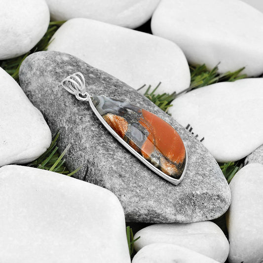 Natural Tabu Jasper Pendant P-1001 SDP124581