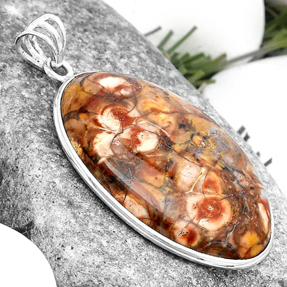 Natural Mexican Bird Eye Pendant P-1001 SDP124603