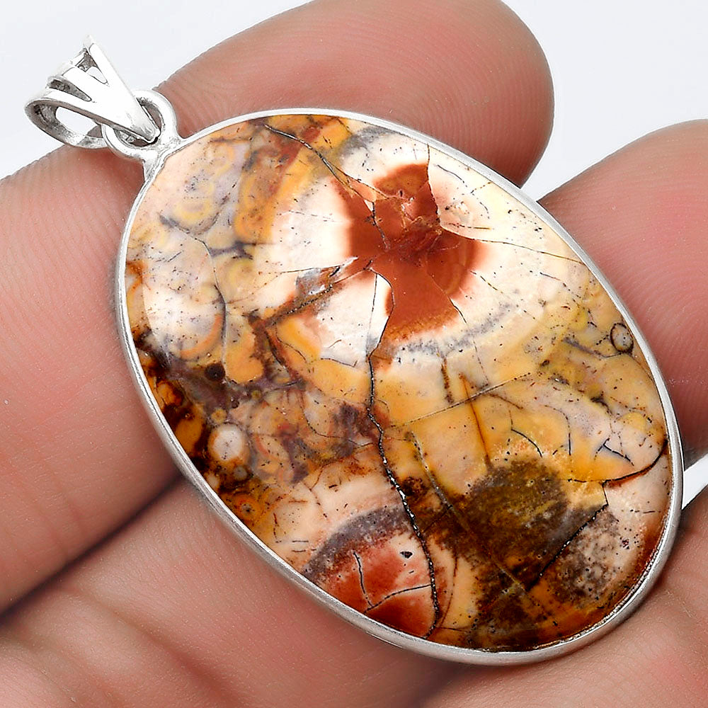 Natural Mexican Bird Eye Pendant P-1001 SDP124606