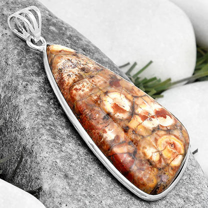 Natural Mexican Bird Eye Pendant P-1001 SDP124607