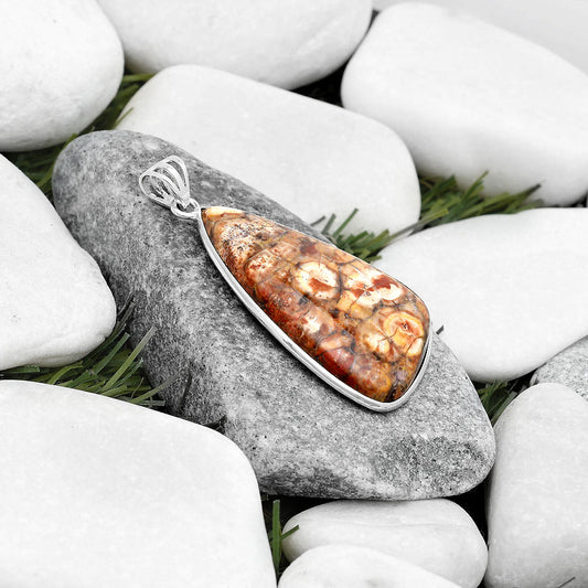 Natural Mexican Bird Eye Pendant P-1001 SDP124607