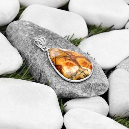 Natural Mexican Bird Eye Pendant P-1001 SDP124616