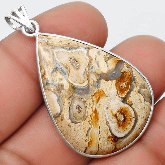 Natural Rock Calcy Pendant P-1001 SDP124791