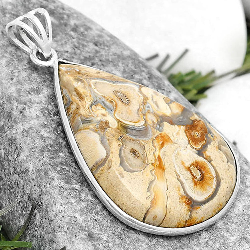 Natural Rock Calcy Pendant P-1001 SDP124791