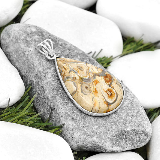 Natural Rock Calcy Pendant P-1001 SDP124791