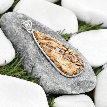 Natural Rock Calcy Pendant P-1001 SDP124795
