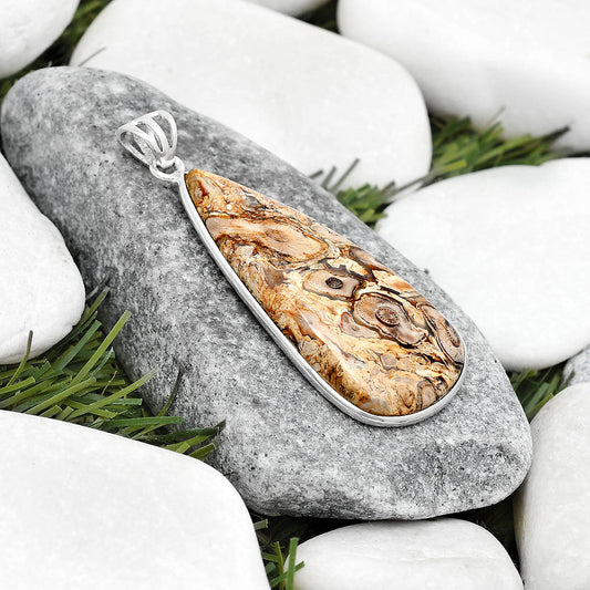 Natural Rock Calcy Pendant P-1001 SDP124795