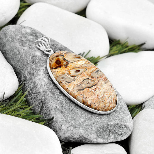 Natural Rock Calcy Pendant P-1001 SDP124797