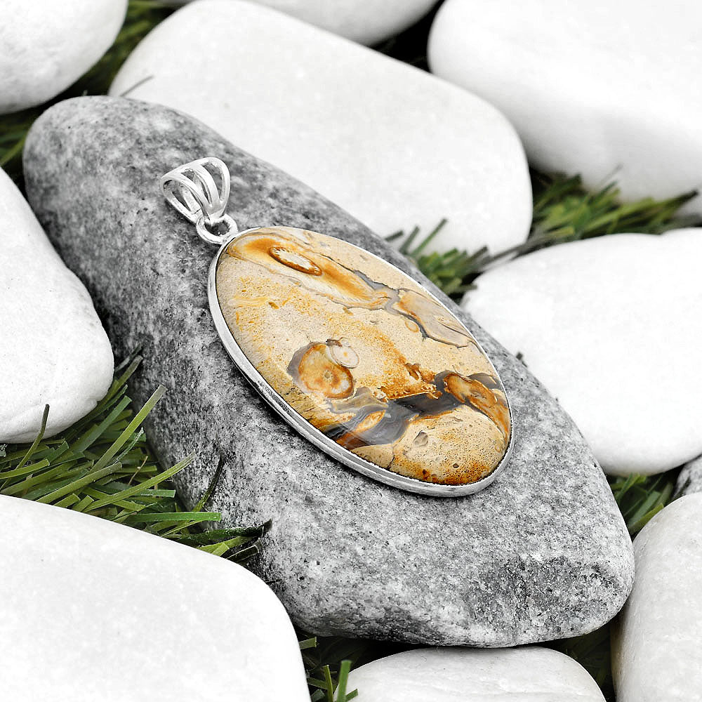 Natural Rock Calcy Pendant P-1001 SDP124799