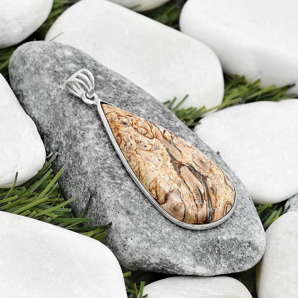 Natural Rock Calcy Pendant P-1001 SDP124805